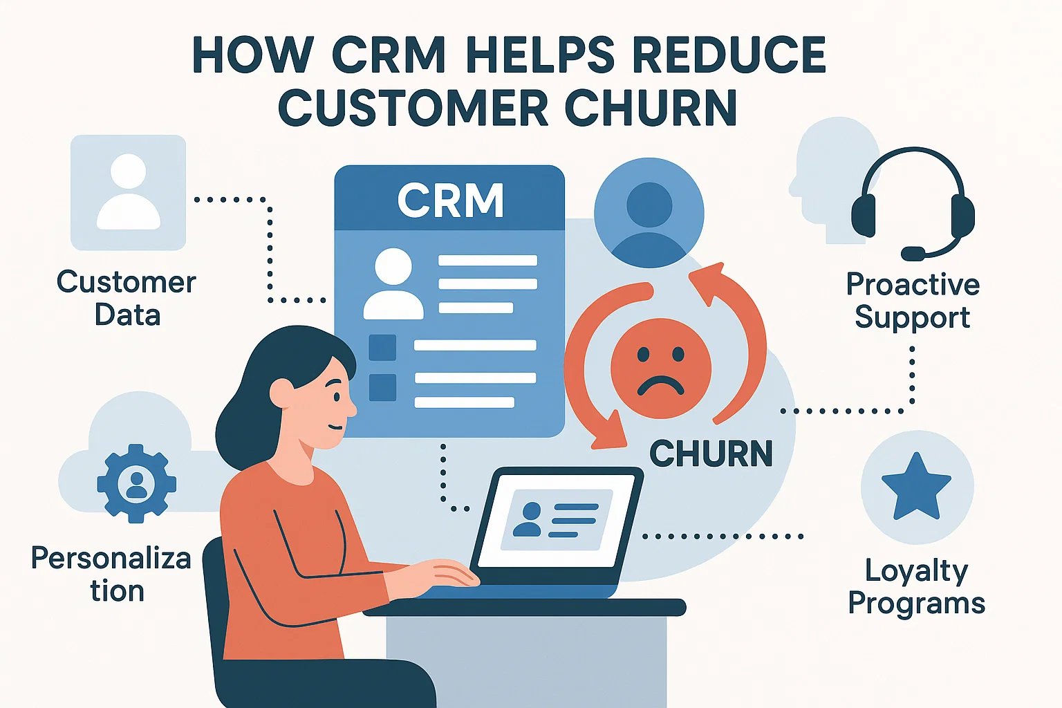 How CRM Helps Reduce Customer Churn