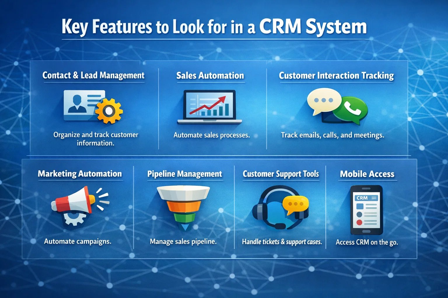 Key Features to Look for in a CRM System