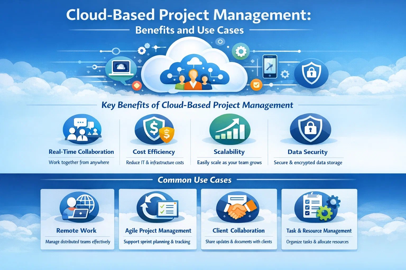 Cloud-Based Project Management: Benefits and Use Cases