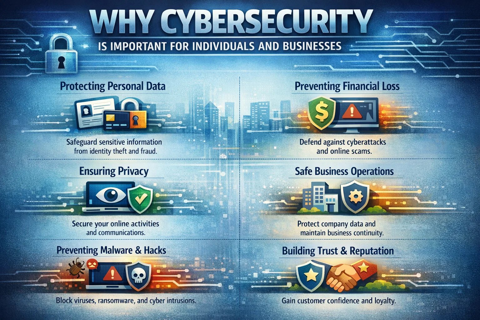 Why Cybersecurity Is Important for Individuals and Businesses