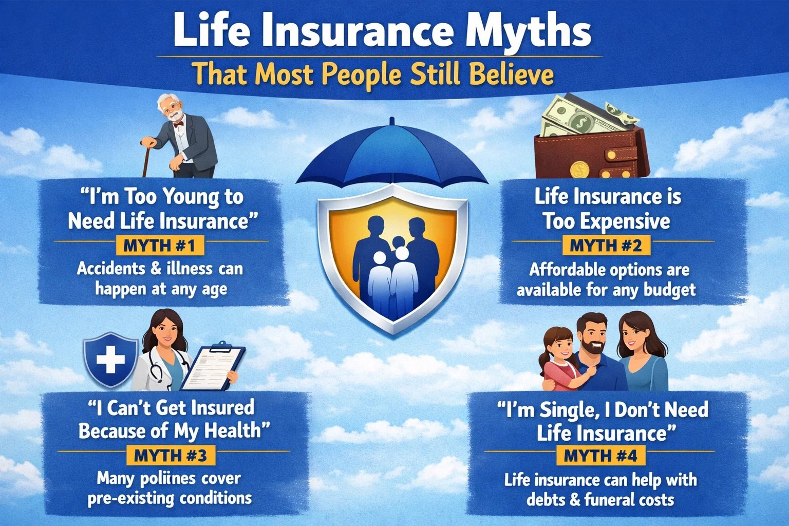 Life Insurance Myths That Most People Still Believe